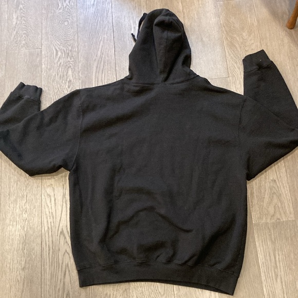 Tultex 320 skull Hoodie pullover kangaroo sweatshirt - Picture 7 of 7